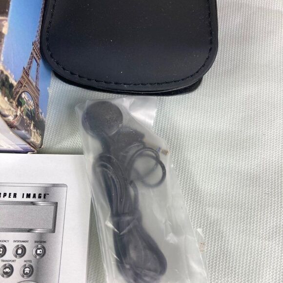 Sharper Image Portable 12 Language‎ Talking Translator Model ZE400 780352355293 - Picture 7 of 12